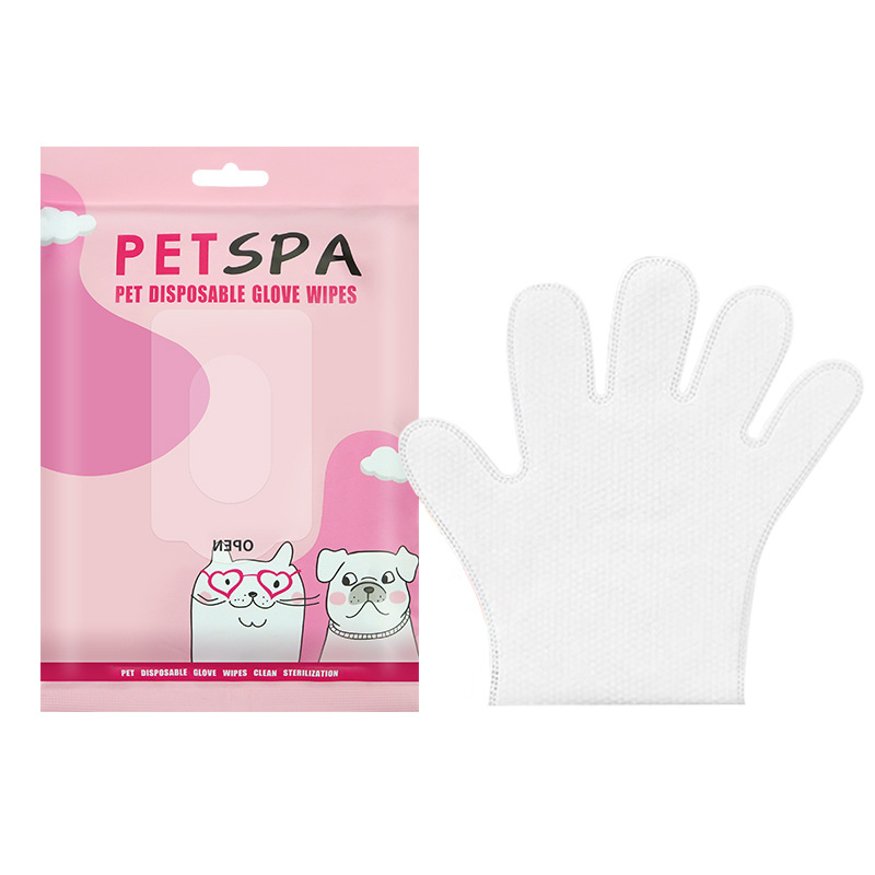 Guantes desechables lindo polvo spot 6 piezas/paquete