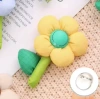 Yellow accessory, flowered