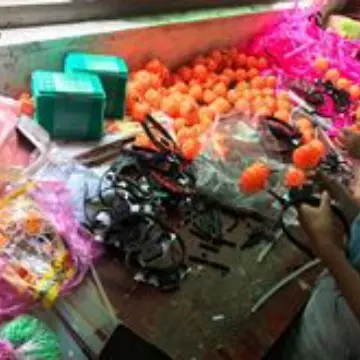 万圣节南瓜头发光头箍搞怪led闪光南瓜发箍头饰节日派对装扮道具