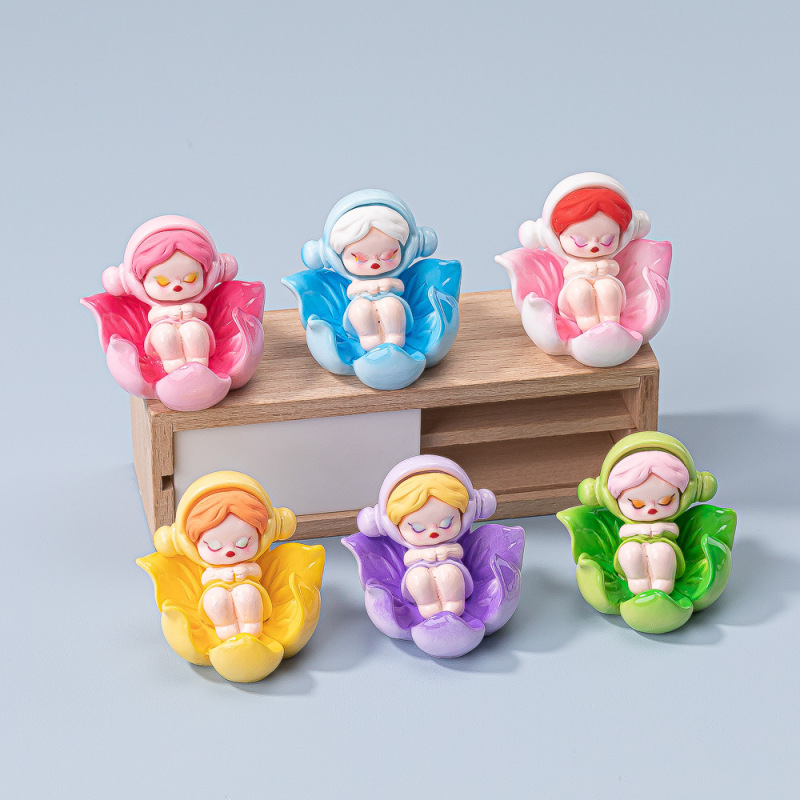 花仙子SP 微景观装饰树脂工艺品小摆件创意花园diy饰品配件钥匙扣|undefined