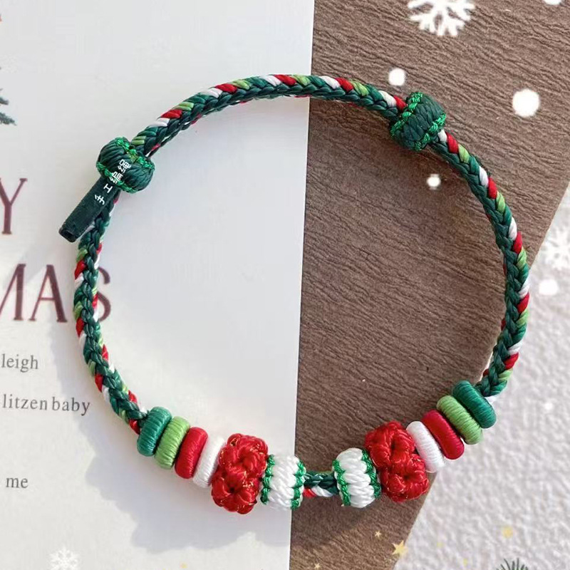 [크리스마스 팔찌 8가닥 스타일]