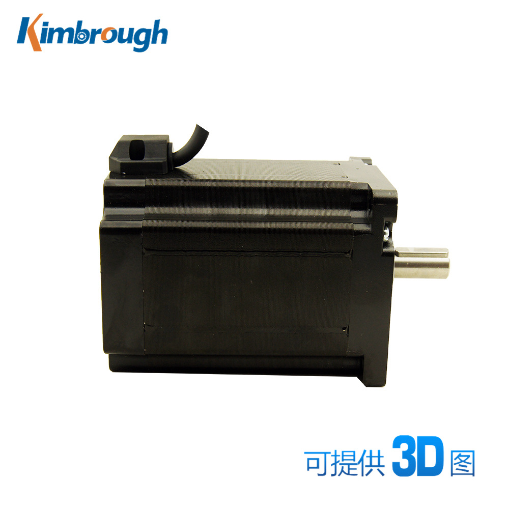 二相86单轴步进电机 力矩8.5NM 电流6A 轴径12.7 四线机身长118MM