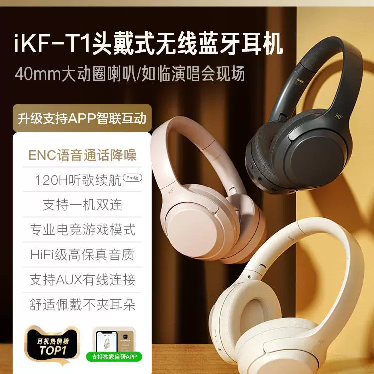 Удлинённые наушники, T1, bluetooth