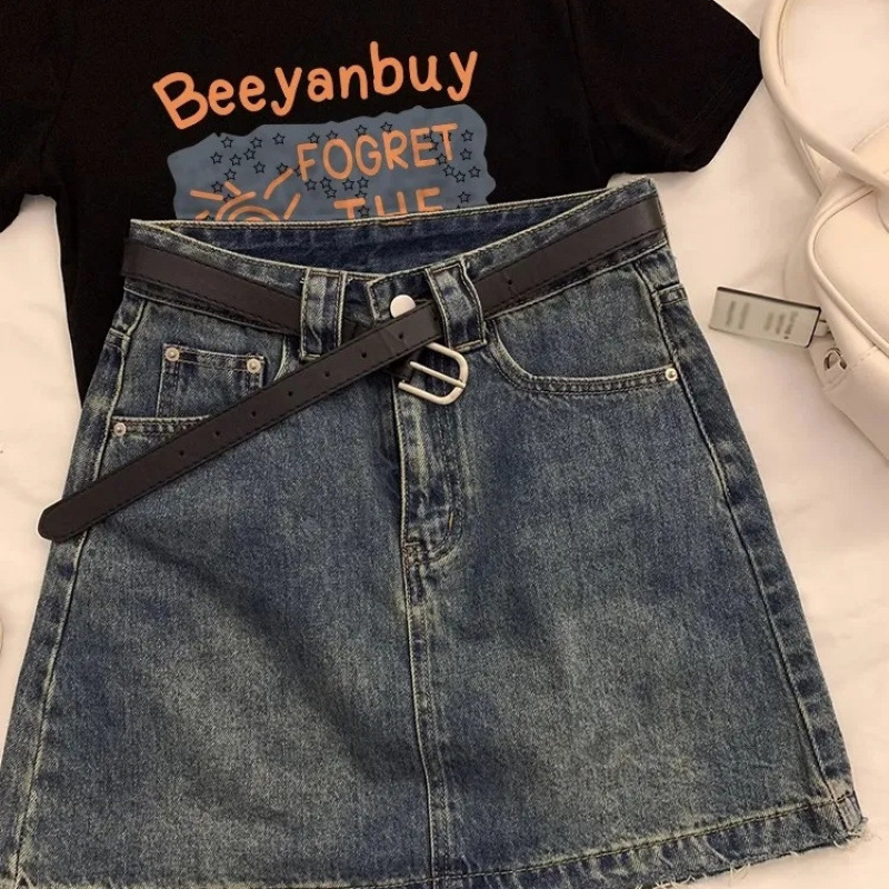 데님 스커트