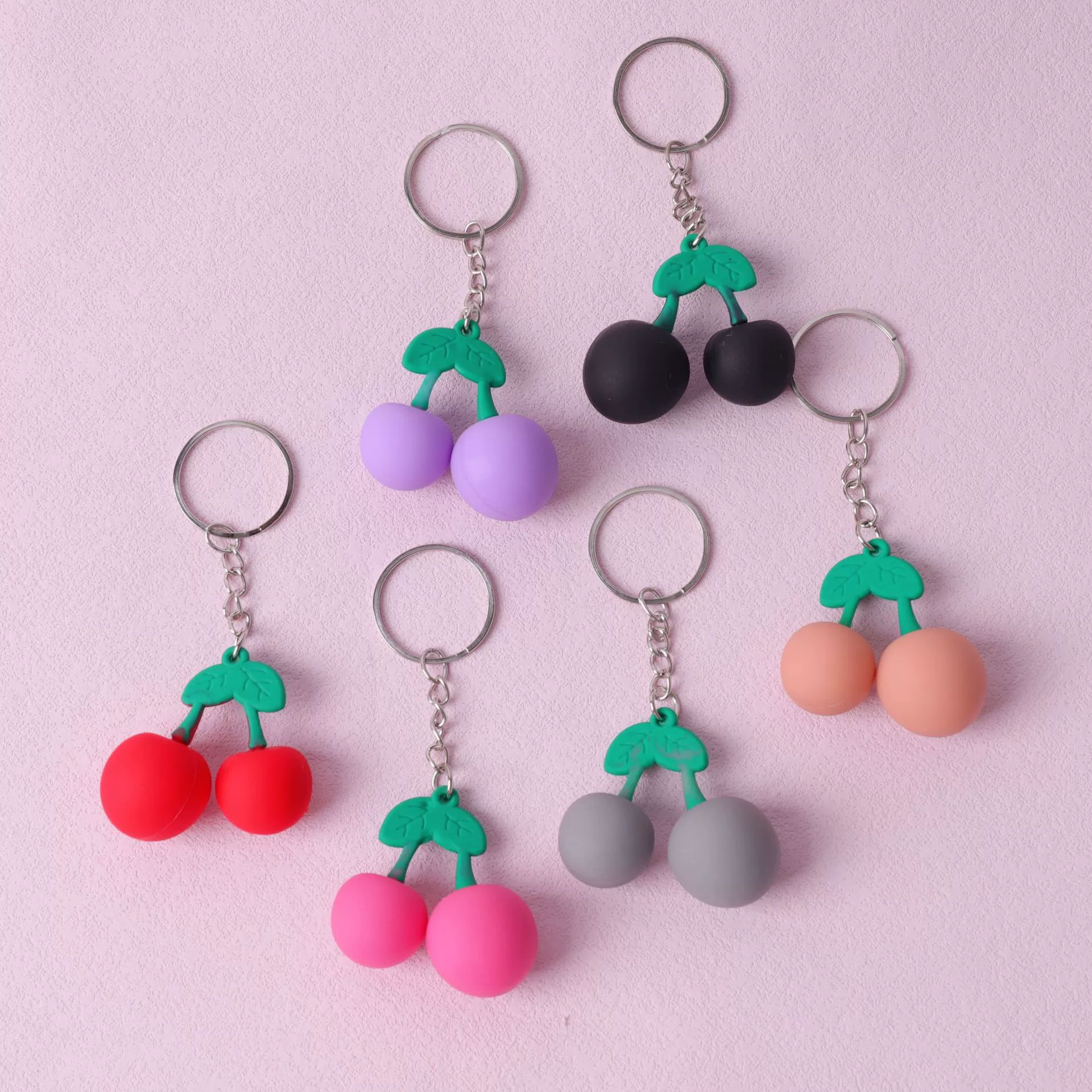 Новый милый брелок с вишней, креативный мультяшный фрукт, интернет-знаменитость, подвеска для сумки с феей, брелок для ключей в наличии