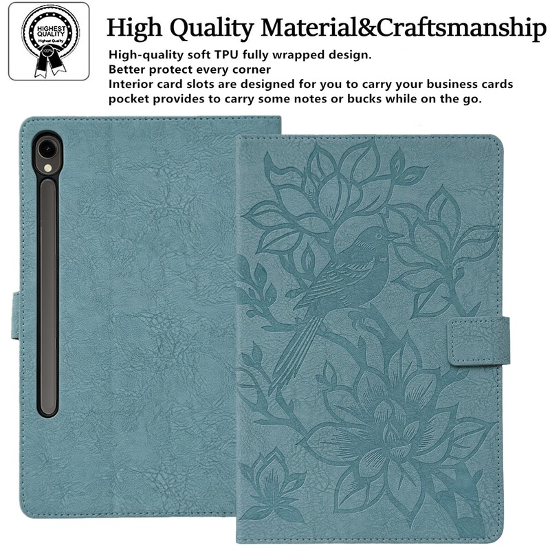 Suitable for Samsung Tab A11Plus X210 Protective Case S10Lite S7S8S9 S10Fe Leather Case A9+
