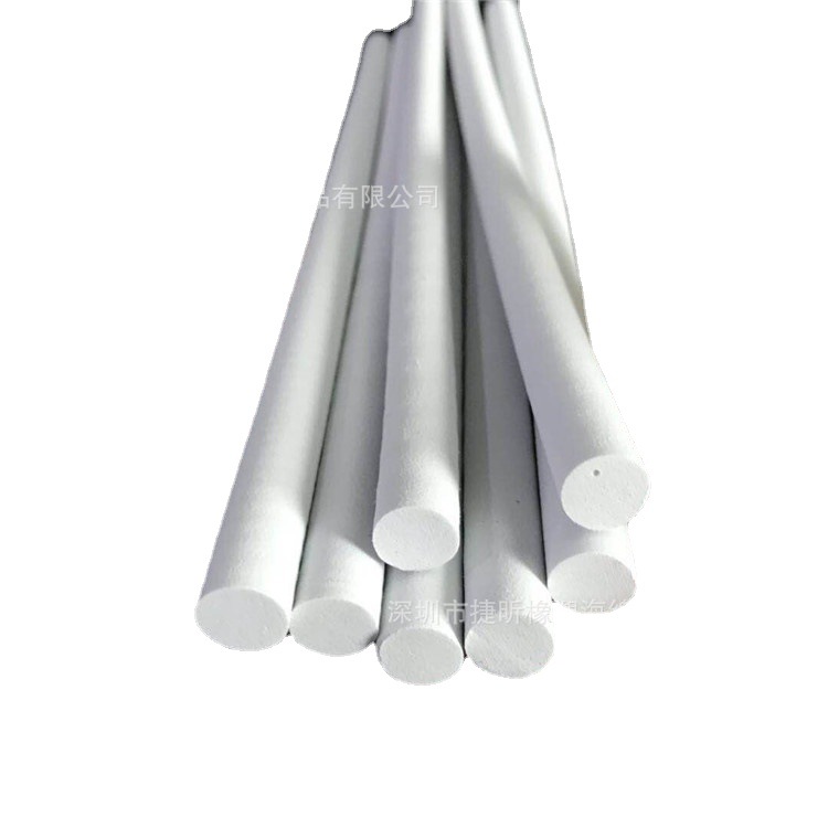 厂家批发10mm直径白色eva棒子无气味儿童玩具泡棉柱子配件可