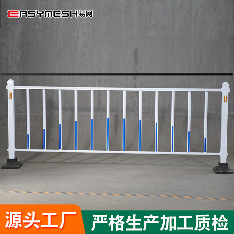 定制市政道路护栏马路人行道防撞栏杆可移动交通公路隔离防护栏