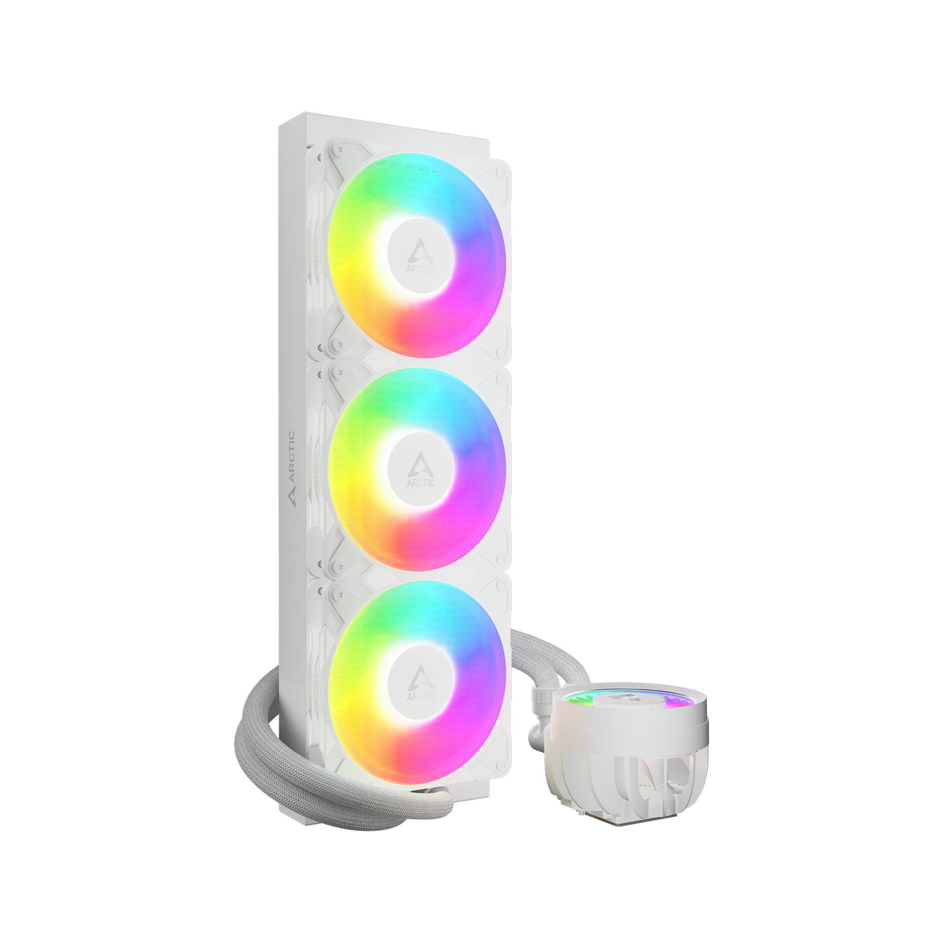 Arctic Iii Pro360 Water-Cooled Heat Dissipation Temperature Control Argb Desktop Computer Multi-Platform Water-Cooled Radiator