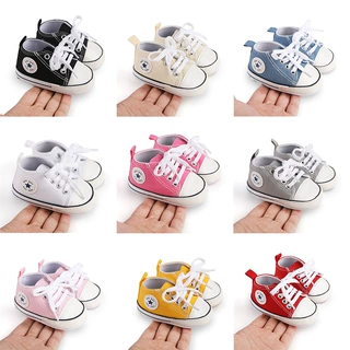 爆款婴儿鞋宝宝鞋经典帆布鞋儿童童鞋软底学步鞋baby shoes