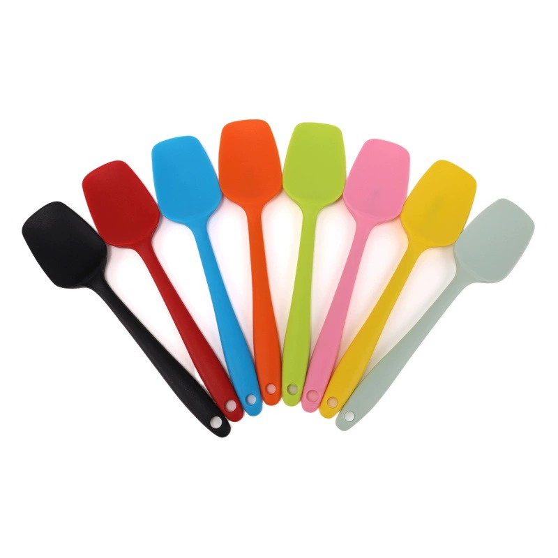 Инструменты для выпечки интегрированный силиконовый шпатель для крема для торта маленький размер силиконовый T шпатель для масла шпатель