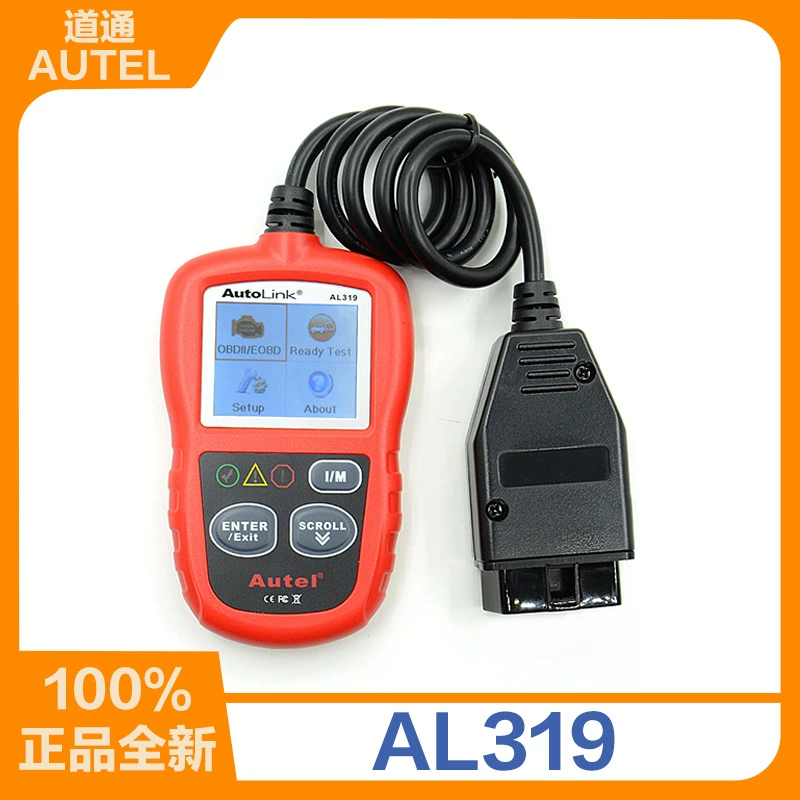 Подлинный сканер Daotong Autel AutoLink AL319 OBD2, зарубежная версия, обновляемая онлайн