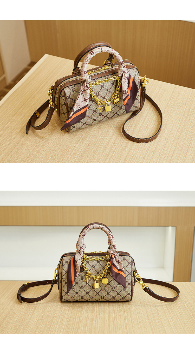 Nuova borsa da donna Bani Meizi Borsa da cuscino retrò casual moda Borsa da donna Boston a tracolla di alta qualità_voghion.com