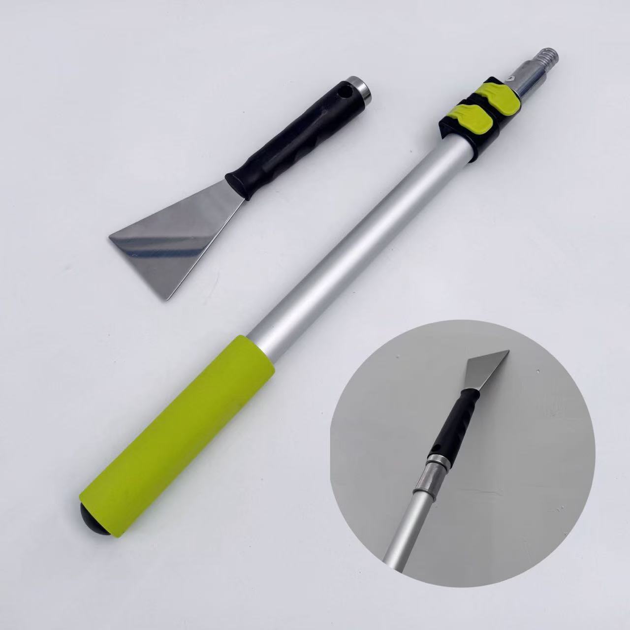 Pala de cuchillo de limpieza de alta resistencia engrosada Eliminación de pegamento de vidrio de piel de pared y artefacto de descontaminación Herramienta de limpieza de pala de limpieza engrosada