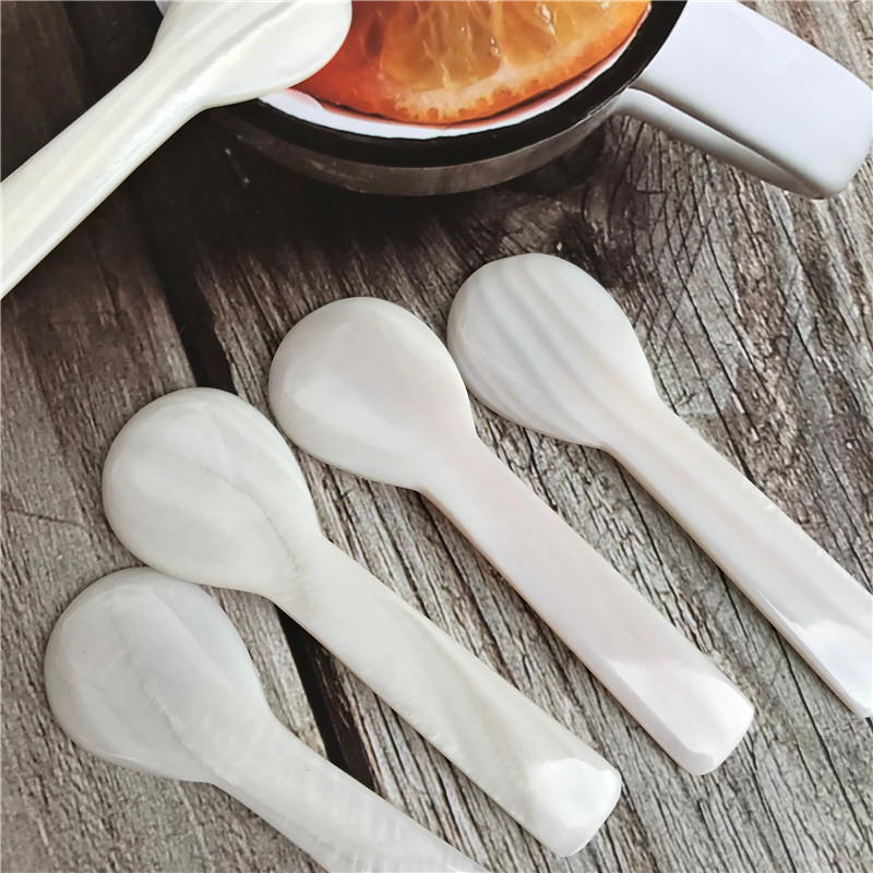 Casual Solid Color Shell Spoon 1 Piece display picture 4