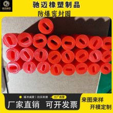 防爆伴热带密封圈阻燃防爆护线圈6分G3/4DN20防爆格兰硅胶圈加工