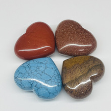 石趣天然石水晶爱心裸石桌面办公室摆件装饰品配件情侣情人节礼物