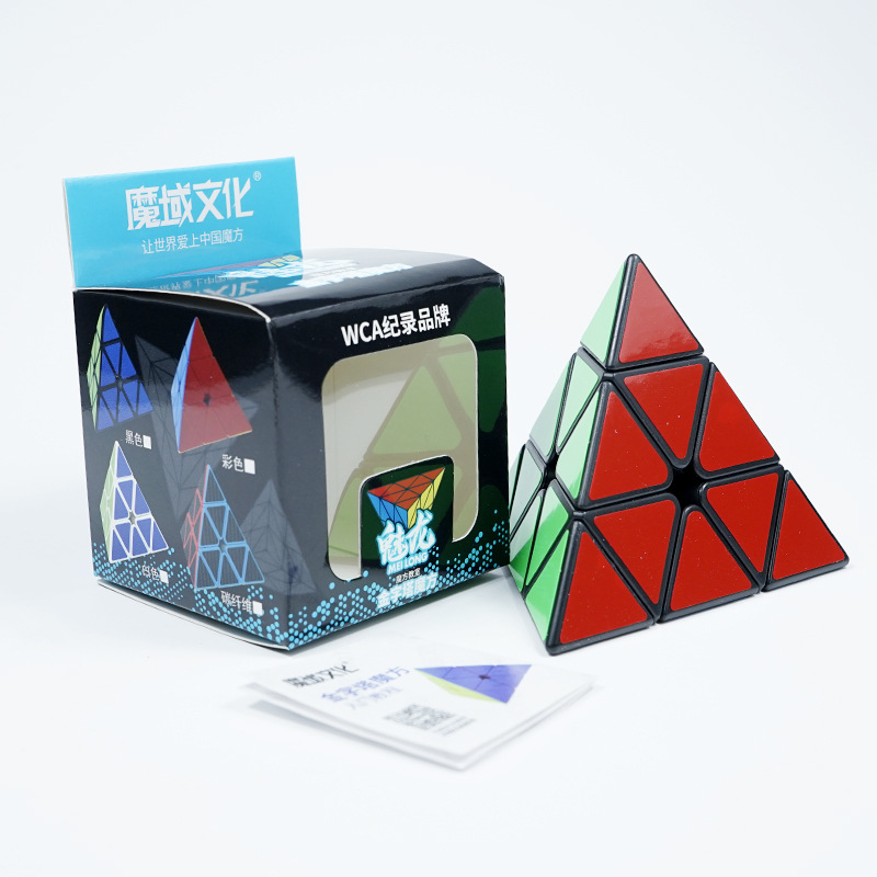 Moyu Culture Charm Dragon 2, 3, 4, 5, Cubo de Rubik, pirámide de color sólido, puesto de inteligencia, fuente de juguetes, consulta de chat privado