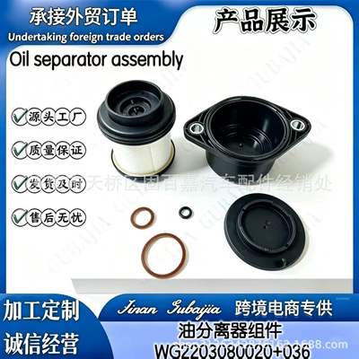 Oil separator assembly WG2203080020+036, part number 15300027510 (Other walking systems)