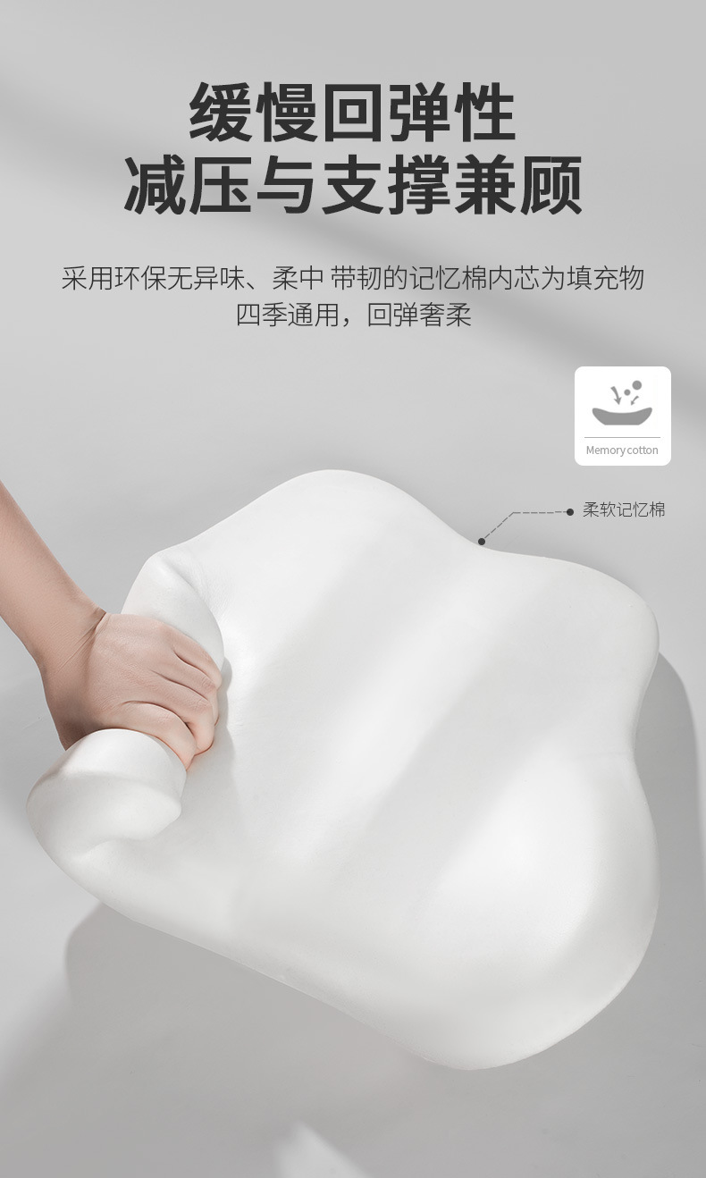 Car Massage Lumbar Support Car Lumbar Cushion Car Seat Back Lumbar Cushion Driving Gift Support Lumbar Support Headrest