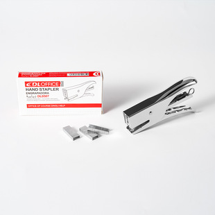 Office Supplies All-Metal Stapler No. 12 Staples Hand-Held Clamp-Type Binder Stapler Medium-Sized Stapler