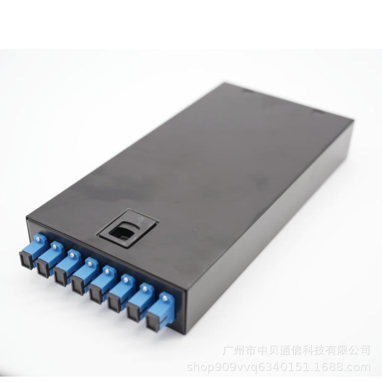 满配加厚光纤终端盒配线架4/12/24/48芯SC/LC光纤盒机架式桌面式