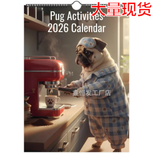 �羳���R�d������ Golden Retriever dog Calendar 2026 �����՚v