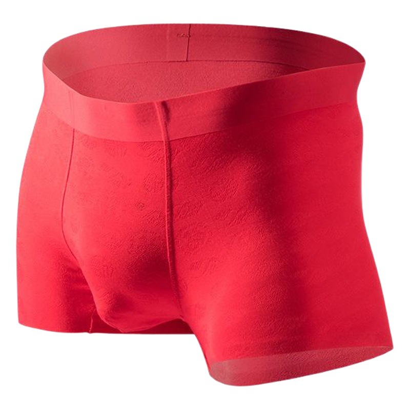 Año DE NACIMIENTO ropa interior de Hombre Ropa interior roja 60 boxeadores de hombre modal Tapa dura