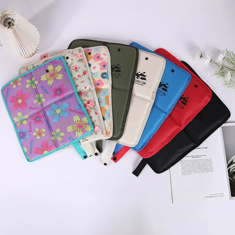 Открытый складной коврик для сидения Оксфорд ткань модный простой кемпинг коврик утолщенный влагостойкий грязный коврик для пикника