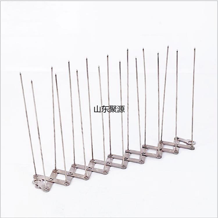 电力防护金具 防鸟针板 长度可定 制 不锈钢刺 电力金具