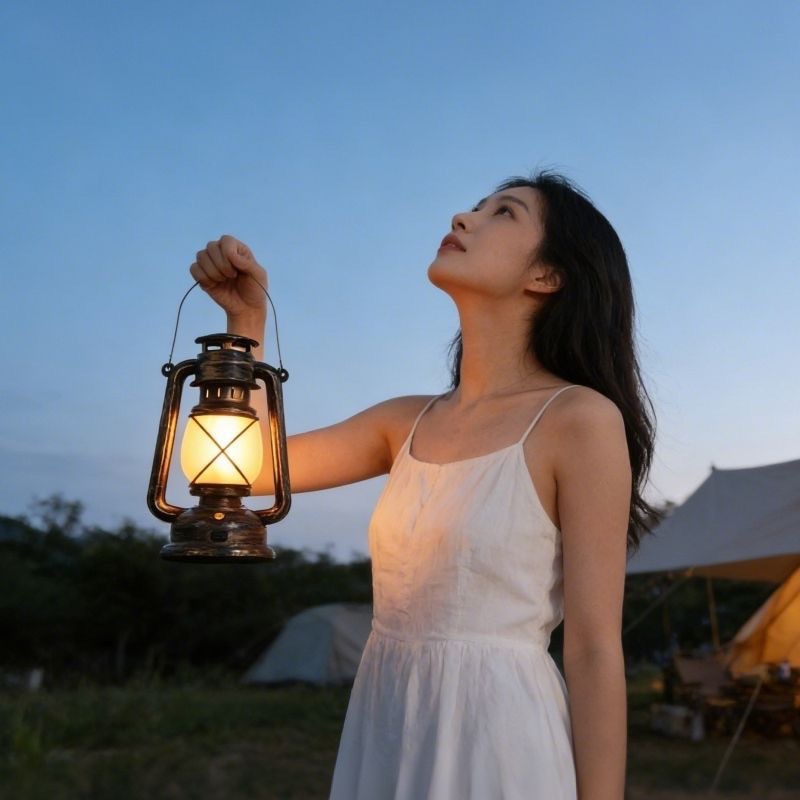 캠핑 램프, 캠핑 램프, 복고풍 말 랜턴, 분위기 램프, 휴대용 램프, 텐트 램프, 충전식 등유 램프, 태양광 야외 램프
