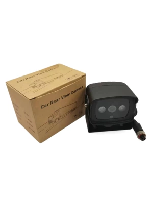 Car Camera, Vehicle-Mounted Bus Camera, High-Definition Truck Rearview Camera, Starlight Night Vision, Vehicle Monitoring Reversing Image Camera (Vehicle camera) - short-bracket-720p-horizontal-angle-90