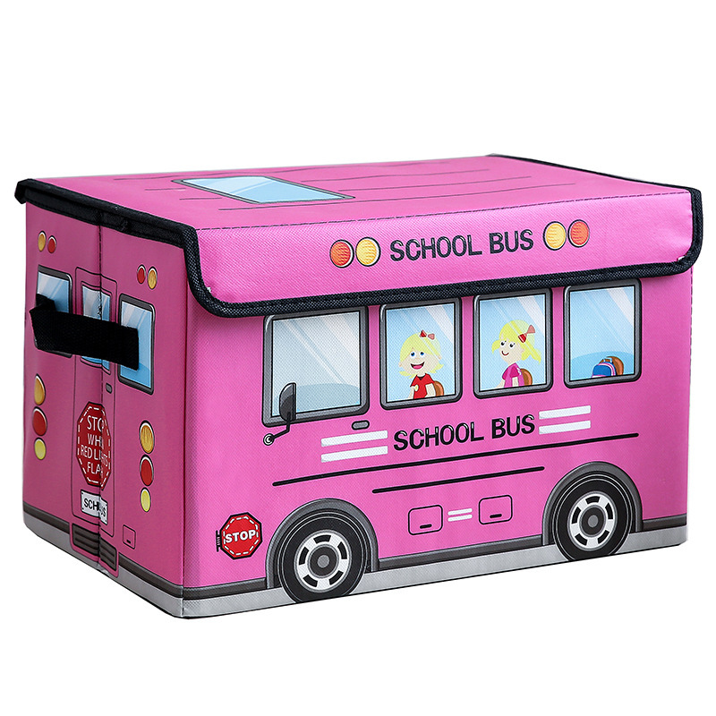 Dormitorio caja de almacenamiento de ropa para niños caja de almacenamiento de dibujos animados plegable caja de almacenamiento de juguetes caja de almacenamiento de ropa para niños artefacto