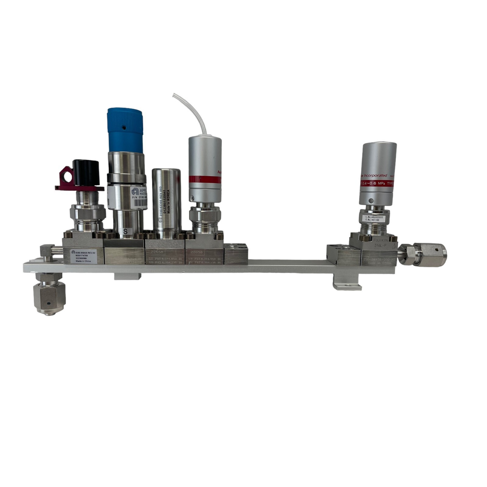 AMAT APPLIED MATERIALS 0246-53023 VALVE BANK MANIFOLD FUJIKI