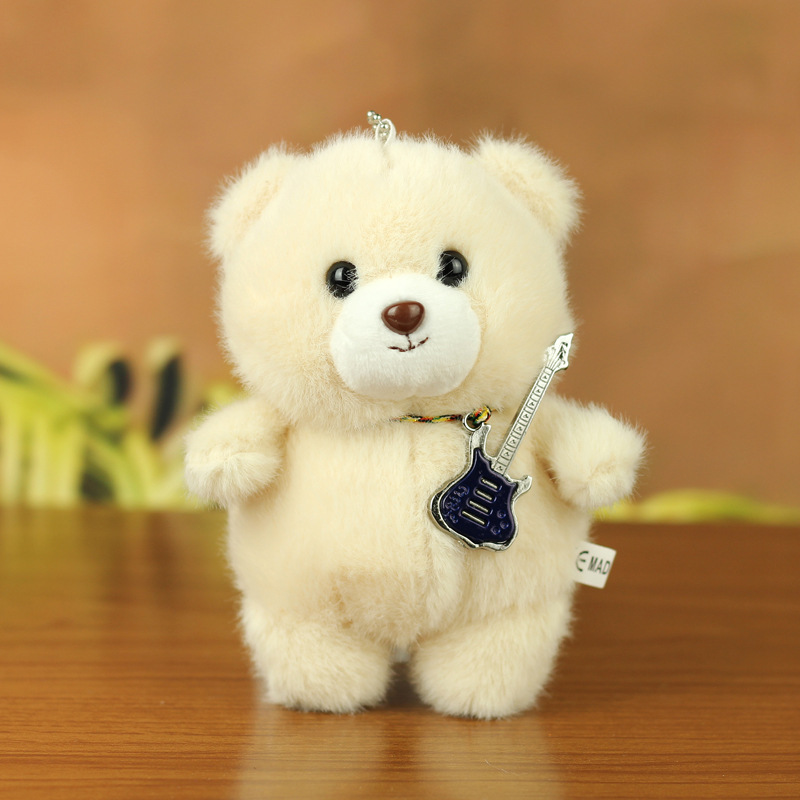 Cute en línea Teddy Bear juguetes de peluche osos colgantes muñecas llaveros muñecas lindos llaveros colgantes pequeños image 6