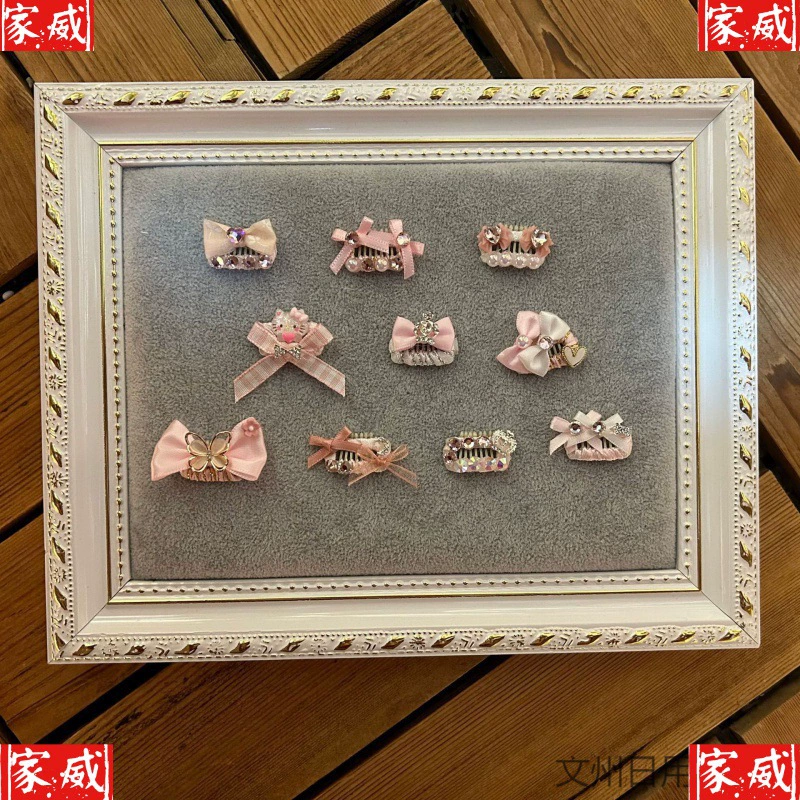 Кошка Марс лучше, чем медведь bb-клип собака Йоркшир бант zis шпилька для волос карта для домашних животных головные уборы ручной работы diy