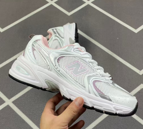 莆田クロスボーダー NB530 クラシックシルバーグレーシルバーカラー多用途男性と女性のメッシュ通気性スポーツアウトドアランニング|undefined