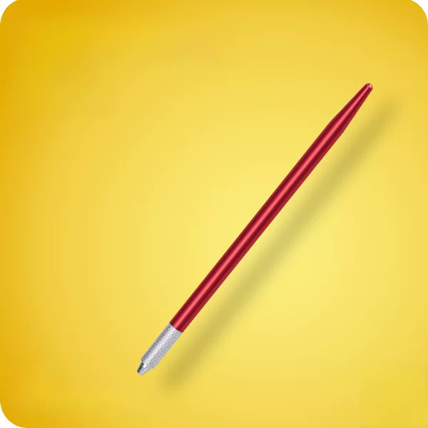 Factory direct single head fog tattoo embroidery pen No.7 eyebrow tattoo pen Korean metal tattoo handicraft pen light luxury
