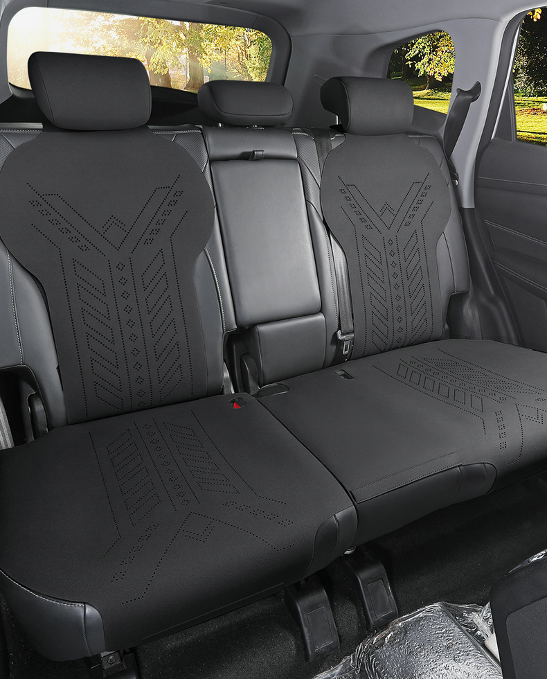 26 Models of Chery Tiggo 8 Car Seat Covers, Suede Leather, Universal for All Seasons, Semi-Enclosed Seat Cushions, Breathable Saddle Pad Seat Covers