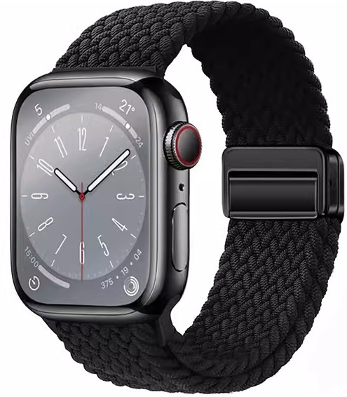 Apple iwatchS9876 時計ストラップ織り磁気バックル時計ストラップ ApplewatchS10 男性と女性の通気性に適しています。|undefined
