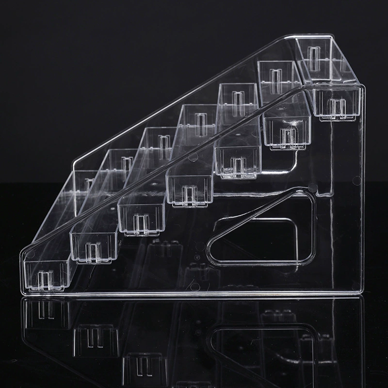 Acrylic cosmetic storage system, lipstick, lip gloss, mascara, table storage box, sample