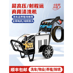 Black Cat High-Pressure Car Washing Machine Cleaning Machine Commercial Car Wash Shop Professional 220V High-Power Water Washing Floor Household Breeding