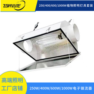 Factory Direct sales high luminous efficiency plant growth bulb high pressure sodium lamp HPS600W electronic ballast three-piece set