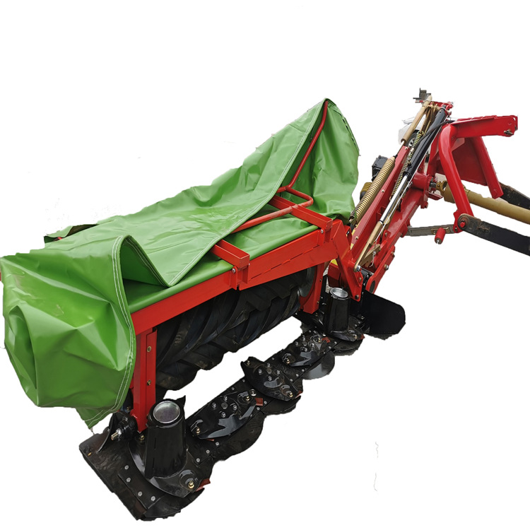 拖拉机后置多盘割草压扁机 圆盘式割草机 新款割草压扁机现货供应