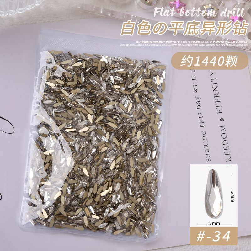 34#물방울 2*6mm