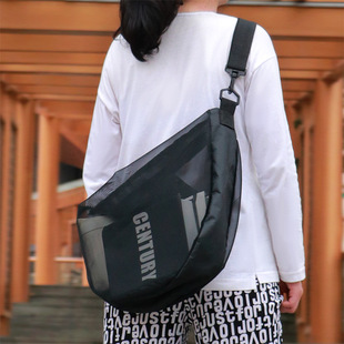 Crossbody Dumpling Bag for Girls, Summer Small Bag, Japanese Style Casual Shoulder Trendy Brand Shoulder Bag, Simple Student Polyester Sports Bag