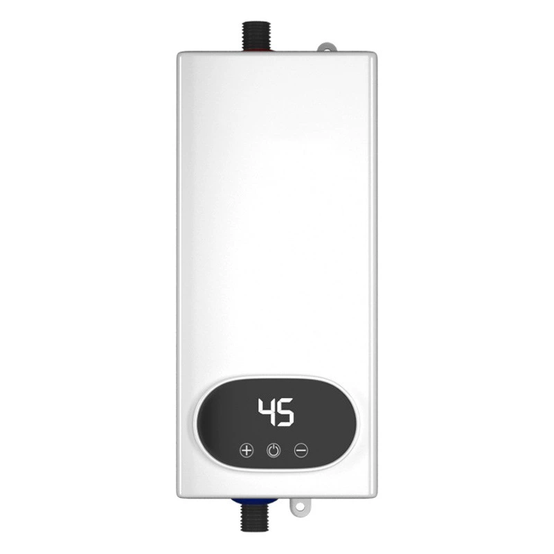 Маленькая кухня Бытовой душ без воды с цифровым дисплеем с постоянной температурой Энергосберегающий Электрический водонагреватель с быстрым нагревом и мгновенным нагревом