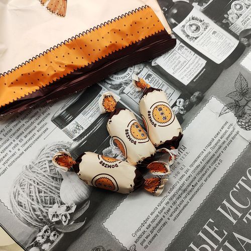 Mashed potato candy Russian imported food candy truffle chocolate candy snacks 500g wedding candy wholesale