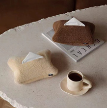 批发 北欧纸巾盒抽纸袋家用客厅卧室创意可爱布艺纸巾袋收纳套