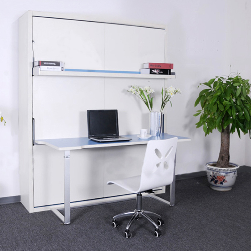Manufacturer Wholesale Electric Double-Layer Desk Folding Invisible Bed Small Apartment Wall Bed Folding Murphy Bed Hardware Accessories